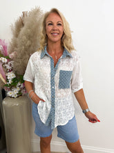 The Astra - Floral Sheer Shirt
